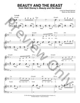 Beauty and the Beast piano sheet music cover